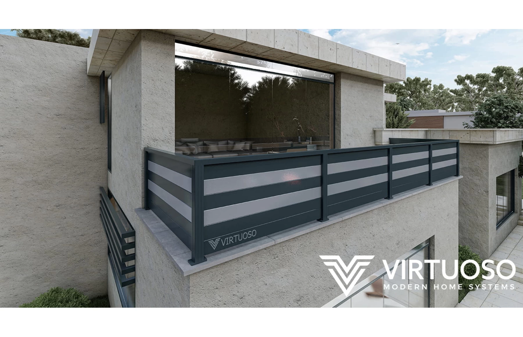 Balustrade din Aluminiu