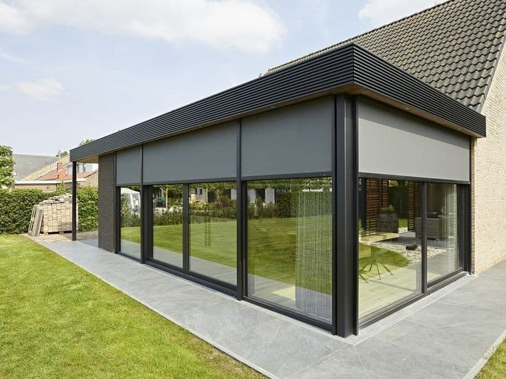 Închidere Culisantă cu Sticlă Securizată