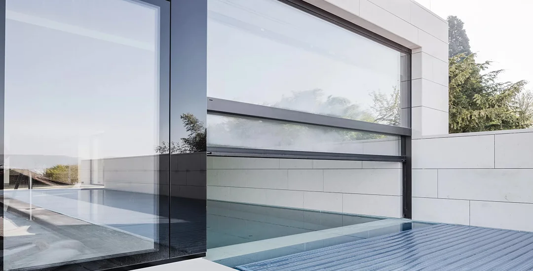 Închidere Ghilotină cu Sticlă Securizată