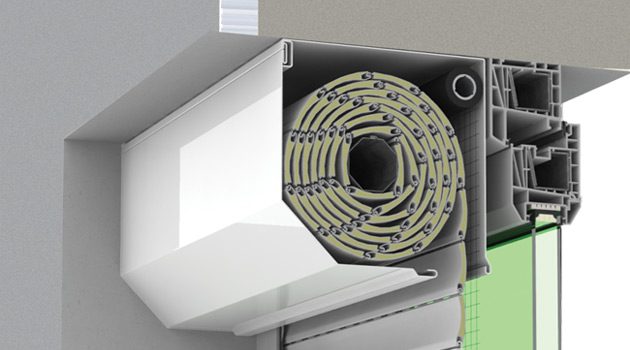 Rulouri exterioare aplicate